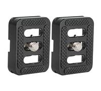 Piastra un Sgancio Rapido per Treppiede Sirui con Teste un Sfera C-10, C-10X, E-10, E-20 e per Kit Treppiedi Serie -35R / T005 2 Pezzi