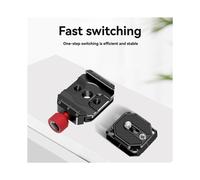 Piastra Universale A Sgancio Rapido Morsetto Stabilizzatore per Fotocamera Reflex Base per Treppiede Base A Sgancio Rapido Gimbal 38mm Accessori Arca