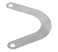 Piastra valvola 5 pezzi, Piastra della valvola a forma di U Accessorio del compressore d'aria in metallo Piastra della valvola della testa del compressore d'aria largo 2,32 pollici Piastra metal