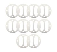 Piastra valvola base testa cilindro compressore d'aria, 10 pezzi, compressore d'aria in plastica e alluminio, 65 tipi 5 fori, progettato per un uso duraturo con una corretta durata e coerente (tipo 47