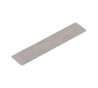 Piastra valvola compressore, 10 pezzi in acciaio al manganese, distanziatori per compressore d'aria a pistone, argento (11 x 57 mm/10 x 46 mm)