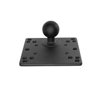 Piastra VESA Universale 100x100 mm, Attacco A Sfera da 1,5 Pollici per Carrello Elevatore, Trattore, Escavatore, VIN-C-005