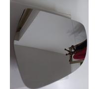Piastra Vetro Specchio Retrovisore termico,curvo,cromato Skoda Octavia 2009-2013