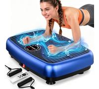 Piastra vibrante per esercizi a 120 velocità, per allenamento completo del corpo, per drenaggio linfatico, perdita di peso, capacità di 204 kg, piattaforma per scuotere la casa, donne e uomini