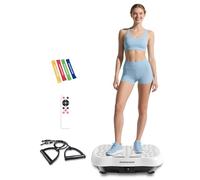 Piastra vibrante per esercizi con piastra vibrante, piastra vibrante per drenaggio linfatico, piattaforma di allenamento per tutto il corpo, piastra vibrante per modellare la perdita di peso,