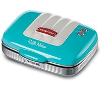 Ariete 1973 Waffle Maker Party Time - Piastra Elettrica per Waffle - Piastre Antiaderenti - 700 Watt - Azzurro