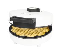 Goffratrice Clatronic a forma di cuore | con rivestimento antiaderente | regolatore continuo per una doratura personalizzata | Goffratrice | Goffratrice a forma di cuore 1200 W | WA 3832 bianca