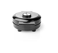 PIASTRA WAFFLE NEDIS 1000 W 28.5 cm