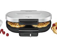 Rommelsbacher WA 1250 piastra per waffle 2 waffle 1250 W Argento