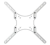 Piastre adattatore VESA - per montaggio TV LCD LED OLED Plasma curvo - estensione da VESA 200 a 300 e 400 - bianco modello: AD22W