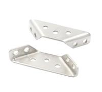 Piastre Angolari Piatte 12/24/36/50 set codice angolo connettore staffe addensate ad retto mobili in laminato hardware(36pcs)