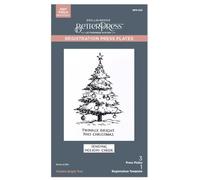 Piastre BetterPress per registrazione albero luminoso Twinkle dalla collezione Wonderland