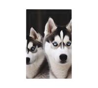Piastre da parete Duplex Coperture per interruttori della luce a levetta Placche decorative per interruttori della luce Copertura per interruttori della luce con stampa di cane husky Placca da parete