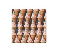Piastre decorative da parete per coni gelato anni '50, copertura per interruttore della luce, 2 gang, piastra elettrica per interruttore elettrico, copertura in termoplastica per dispositivo