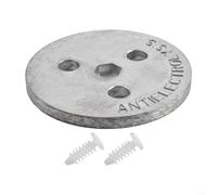 Piastre di anodo di zinco affidabili per cestini skimmer aumenta l'efficienza nelle piscine di acqua salata (1 pz)