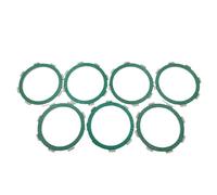 Piastre di attrito frizione moto basato su carta compatibile con motori da 125 cc 150cc 175cc 200cc da 250 cc adatti a modelli come CB125 CB250 e biciclette simili(7 Pcs)