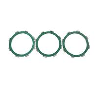 Piastre di attrito frizione moto basato su carta compatibile con motori da 125 cc 150cc 175cc 200cc da 250 cc adatti a modelli come CB125 CB250 e biciclette simili(3 Pcs)