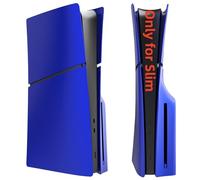 Piastre di copertura a disco sottile per nuova console sottile PS5, pannelli a guscio compatibili con la nuova PlayStation 5 Accessori sottili Sostituzione protettiva per il viso (blu cobalto)