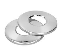 Piastre di Copertura per Scaletta per Piscina, 2 Pezzi in Acciaio Inox Piastre di Copertura per Stemma per Scaletta per Piscina Piastre di Copertura per Scaletta per Piscina da 4,3