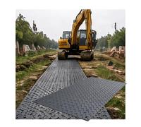 Piastre Di Protezione HDPE Antiscivolo Per Cantieri | HDPE Pesante, Antiscivolo, Antiruggine, Compatibile con Escavatori(244x122cm/8x4ft-7mm)