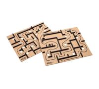 Piastre di ricambio BRIO 34030 Labyrinth - Due nuovi livelli di difficoltà come estensione del BRIO Labyrinth - Per bambini dai 6 anni in su