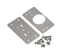 Piastre di riparazione Cerniere Fornello 4,7 x 9 cm. 2 pezzi. Piastra Ripara Porte, Placca Riparazione Cerniere Mobile