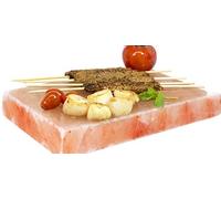 Piastre di sale per barbecue, rosa, 20x20x4cm