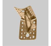 Piastre giunzioni piegate con rinforzo e piano per Travi Art. 935 - 65x85mm 12 Pz