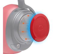 Piastre laterali WC per cuffie Arctis Nova, di Wicked Cushions | Compatibili con Arctis Nova Pro Wireless/Pro Wired/Nova Elite/Nova Pro Omni/Nova 7 / 7X / 7P | Red