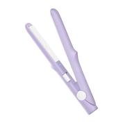 Piastre Liscianti Arricciacapelli 2-in-1 A Riscaldamento Rapido - Piastra Curling Compatta 20W Per Capelli Corti, Mini Styler Per Onde, Frangia E Beach Waves, Ideale Per Viaggio, Notte, Regalo Donna