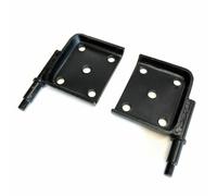 PIASTRE MOLLE A BALESTRA POSTERIORI NERE PER SUZUKI SAMURAI 85-95