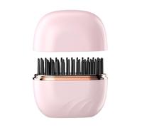 Piastre per Capelli, Glambrush Mini Hair Straightener, Cordless Portable Hair Straightener with 3-Speed Temperature Control for Daily Use, Gym, Travel (Pink)