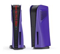 Piastre per Disc Edition, innoAura Piastre frontali con prese d'aria di raffreddamento, cover protettiva antigraffio antipolvere, Custodie di Ricambio in ABS Premium (Viola)