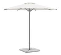 vidaXL Piastre per Parasole 4 pz in Granito Triangolare 14 kg Grigio, Peso della Base dell'ombrellone, Peso della Base, Base dell'ombrello