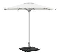 Piastre per Parasole 4 pz in Granito Triangolare 14 kg Nero