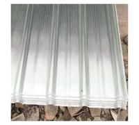 Piastre per Serra Resistente alle Intemperie Pannello Divisorio per Esterno Fogli Vetroresina Ondulata Copertura per Teatro All'aperto(0.9x1.4m/2.95x4.59ft)