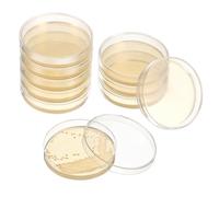 Piastre Petri Agar Nutritivo da 7cm, 20 Pezzi Pronte all'Uso | Microrganismi, Analisi Microbiologiche, Scuola e Lezioni di Scienze, Facili da Trasportare, Studenti Ricercatori