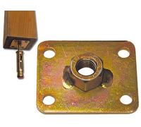 PIASTRE PIASTRA SUPPORTO 50x60 CON DADO