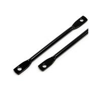 Piastre Portapacchi Laterali in Acciaio 125mm per Bici 24-28 Pollici Coppia