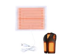 Piastre Riscaldanti Elettriche per Indumenti - Riscaldatore Portatile 5V USB | Termocoperta Elettrica per Abbigliamento,per Gilet Giubbotto Inverno Campeggio Ciclismo Escursionismo