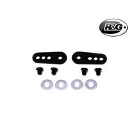 PIASTRE SUPPORTO TARGA R&G PER TRIUMPH SCRAMBLER 2006-2016