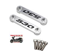 PIASTRE TAPPI COPERCHIO PARAFANGO ANTERIORE ARGENTO TMAX 530 2015 2016 2017 2019