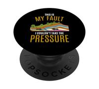 Piastre tettoniche modello terremoto Mi dispiace la mia colpa scienza gioco di parole PopSockets PopGrip Adesivo