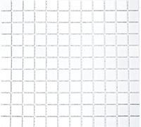 Piastrella a mosaico in ceramica bianca lucida per pareti, bagno, WC, doccia, cucina, specchio piastrellato, rivestimento per vasca da bagno, mosaico