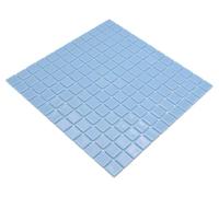 Piastrella a mosaico per piscina, blu chiaro, per pavimento, cucina, bagno, doccia