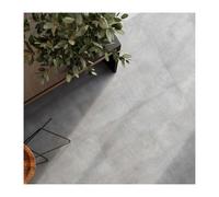 Piastrella da esterno in gres porcellanato Aspen Grigio Out 30,5x30,5 cm 1,49 m² Grigio
