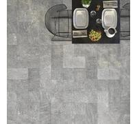 Piastrella da esterno in gres porcellanato Pietra di Luserna grigio 20x40 cm Grigio