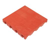 Piastrella da esterno in polipropilene chiusa Combi cotto 39x39 cm Cotto
