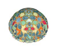 Piastrella in ceramica colorata Riutilizzabile Impermeabile Lavabile Regolabile Adatto a donne Tutte le lunghezze Cuffia da a