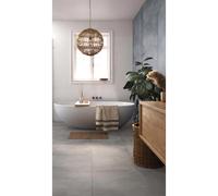 Piastrella in gres porcellanato Affresco blu whale 60x120 cm 1,44 m² Turchese